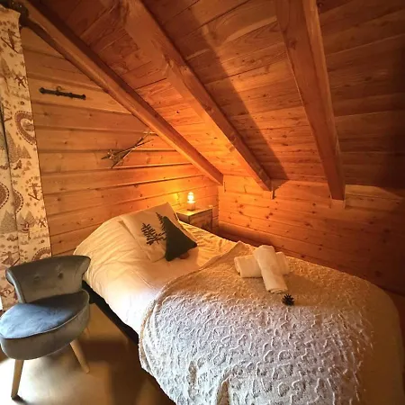 Chalet Le Skieur En Bois *