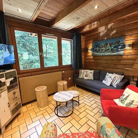 Chalet Le Skieur En Bois